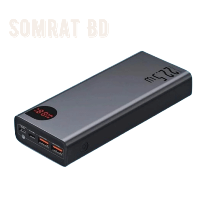 Baseus 22.5w 20000Mah Quick Charge Power Bank with Digital Display