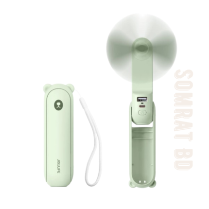 JISULIFE F8 Handheld Mini Fan 2000mAh