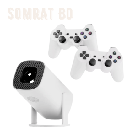 P30 Max Android 4K Projector + Video Game Console Combo