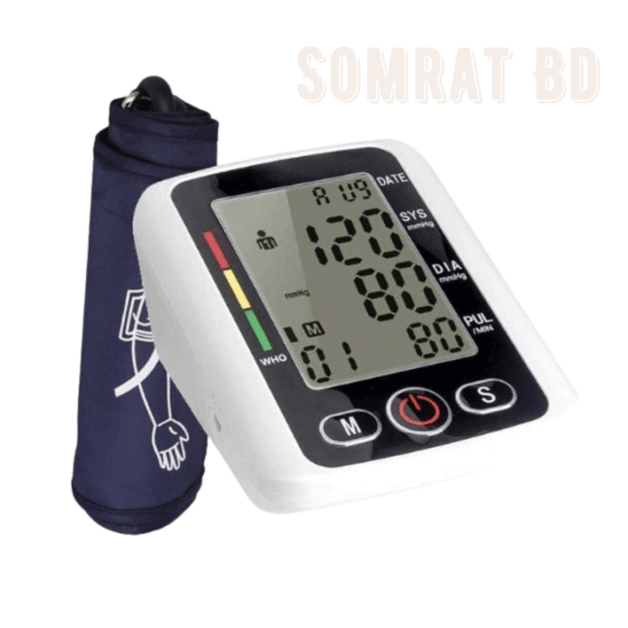 GearUP BPM 10 Electronic Blood Pressure Monitor With Voice Function